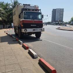 Die größte Abzocker Kreuzung in Westafrika