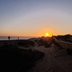 Sonnenuntergang in Imsouane.