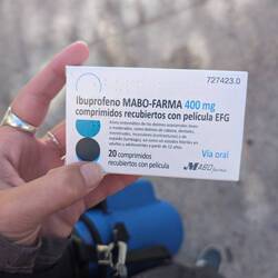 I did a very good job of explaining I was a pilgrim with a sore back and they replied in English ugh