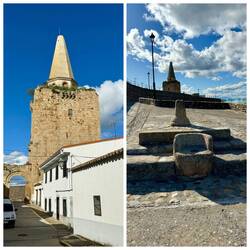 Castillo de Galisteo „Picota“ / Denkmal „Piricutin“