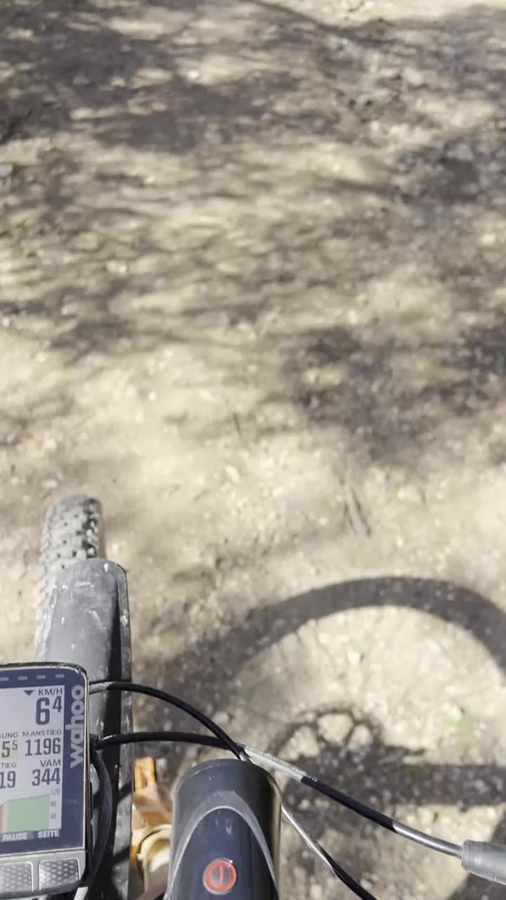 Bei dem Untergrund und dann noch 22 % Steigung