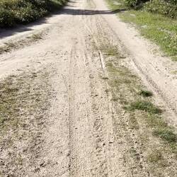 Junger Franzose auf dem Gravelbike. Gleiche Strecke wie ich. Haben uns ein paar mal begegnet