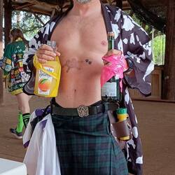 This is an interesting way to drink mimosas