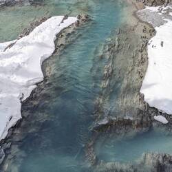 Abfluss der Natural Bridge