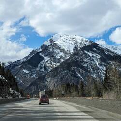 Müsste Mt Rundle sein