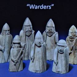 Warders in the Lewis Chess Pieces