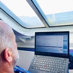 Noch ein Wenig "Schiff-Office"😂