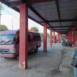 Bus stop to Mota'ain in Dili