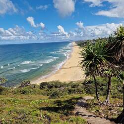 30 minuten später.. die Sunshine Beach strahlt mir entgegen☀️