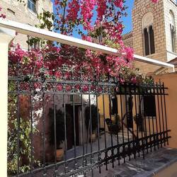 little church yard beside the big church