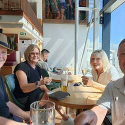 Pre-flight drinks