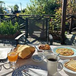 Frühstück mit Aussicht