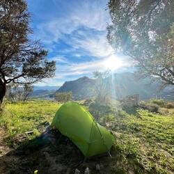 Gleich danach find ich auch schon ein ideales Quartier.