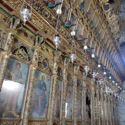 Ikonenwand Lazarus Kirche