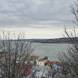 Blick auf den St. Lorenz Strom