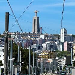 Die stautue Christus aus Amaro zu sehen