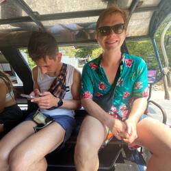 Im öffentlichen Taxi