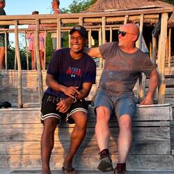 Ade und sein neuer Papa