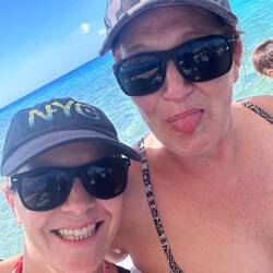 Isi und ich gehen schnorcheln