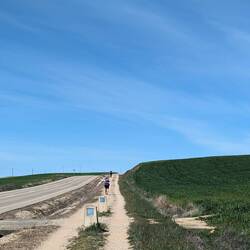 Rusty trying out a new pose, ripping off JC