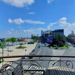 Blick aus dem Hotelzimmer