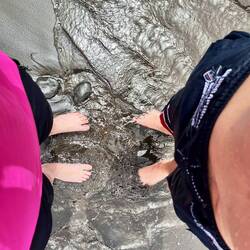 Schwarzer Sand am Playa Las Galgas