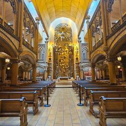Kapelle hinter dem Altar