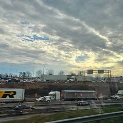 Ziemlicher Verkehr wie in allen Großstädten