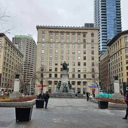 Neu und alt im Zentrum Montreals