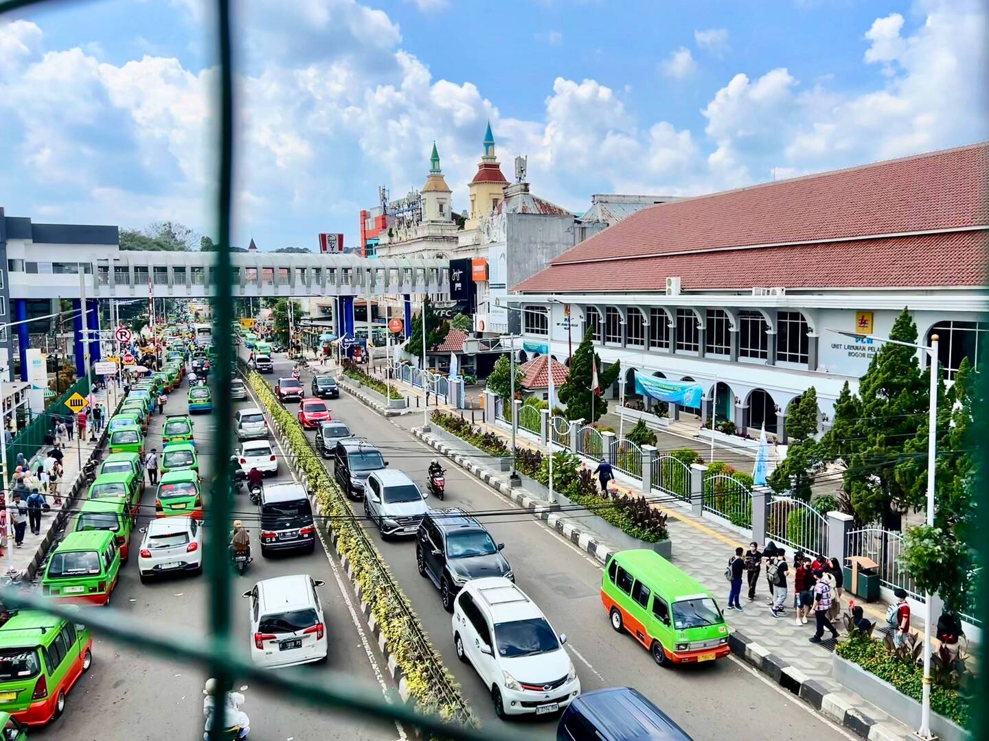 leichtes Verkehrsaufkommen
