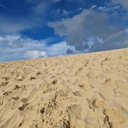 und was liegt wohl hinter der nächsten Düne..