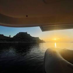 Sonnenaufgang in Korfu