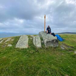 Ei mit Schokolade besänftigt schnell