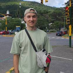 Unser heutiges Ziel steht hinter mir! Cerro San Bernardo!