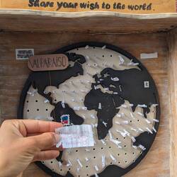 ...und tauschen! "Ich wünsche mir, dass du zu der besten Version deiner selbst wirst" :)