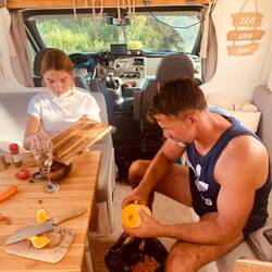 Teamwork in der Kombüse 👩🏼‍🍳👨🏾‍🍳☺️