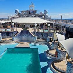 Nicht viel los in den Pools