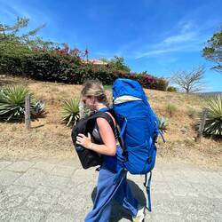 Der Weg zum Hostel: Bergauf😪