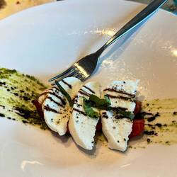 Caprese salad- appetizer.