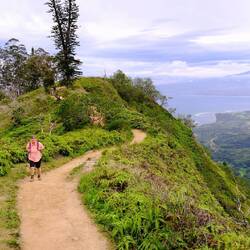 ... aber ohne Höhenmeter keine Aussicht.