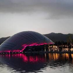 ...bei Dämmerung begann langsam alles zu leuchten