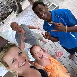 Naps bei uns auf der Terasse