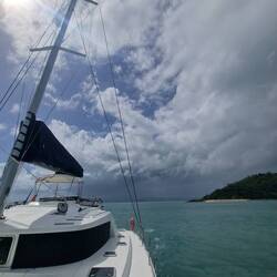 ...nach kurzem Gewitterregen....