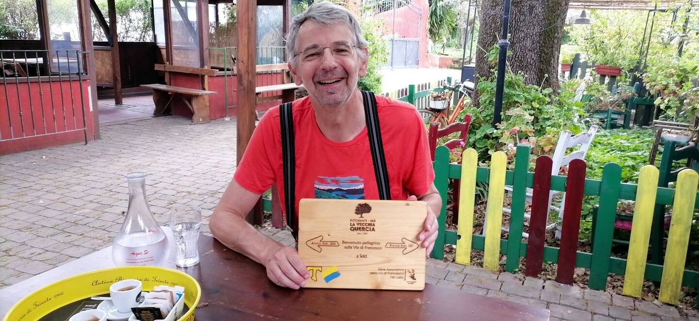 Nach Assisi noch 200 km