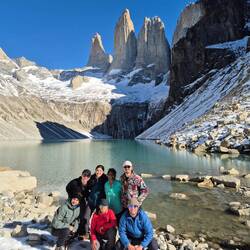 The group at the Mirador las Torres