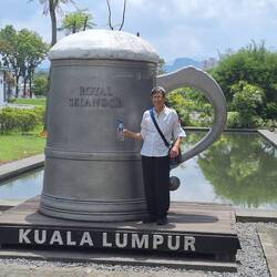 World's Largest Pewter Beer Mug...Cheers!