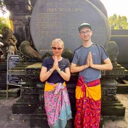 Hier werden die spirituellen Reinigungszeremonien vorgenommen ... haben wir aber ausgelassen