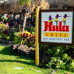 Hier hat Wolfgang die besten Fish and Chips seit langem gegessen und Petra mal wieder Thunfisch