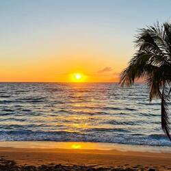 Und wieder ein toller Sonnenuntergang