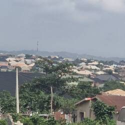 Eine Kleinstadt in Nigeria